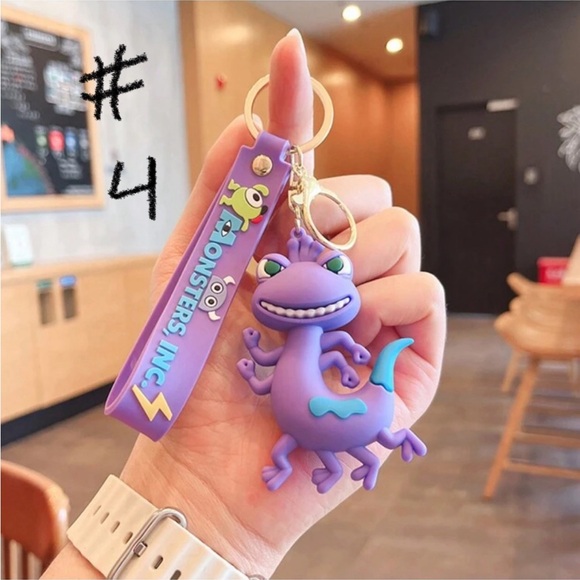 Disney Monsters Inc Character Keychains - Picture 5 of 9
